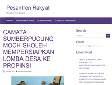 Tablet Screenshot of pesantrenrakyat.com